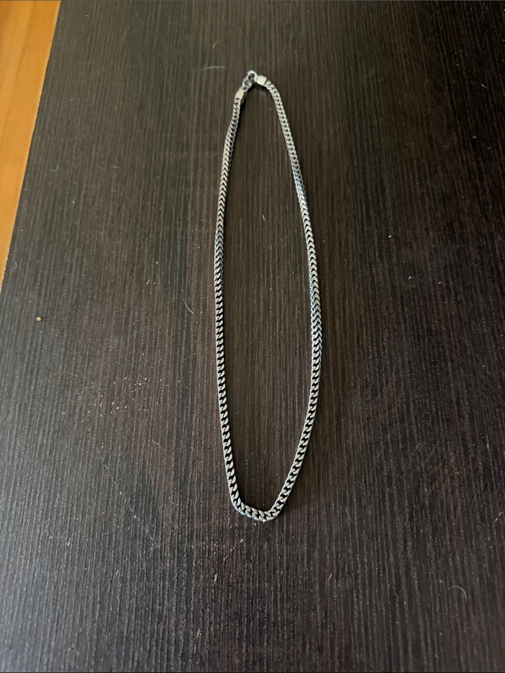 Men's BKE Silver Curb Chain Necklace